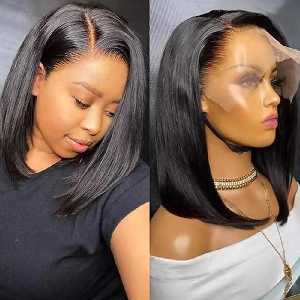 Glueless Wear And Go Human Hair Wig - Peluca Bob de Cabello Humano con