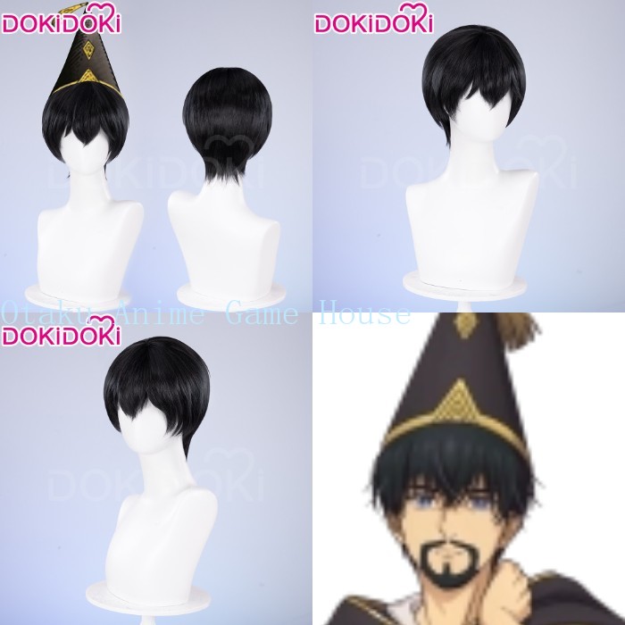 Synthetic Wigs - Peluca de Cosplay de Witch Hat