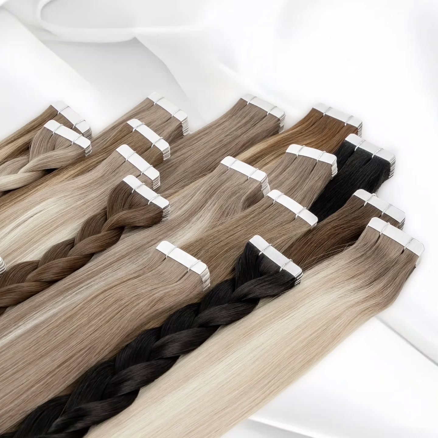 Invisible Tape In Extensions Real Hair - Extensiones de cabello humano Remy 100%