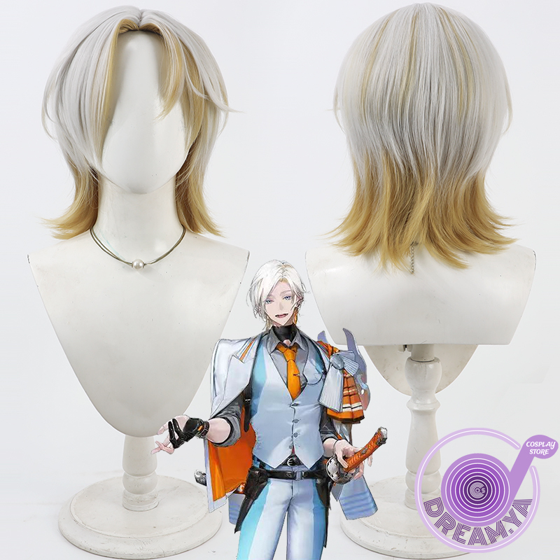 Synthetic Wigs - Peluca de Cosplay Unji Touken Ranbu