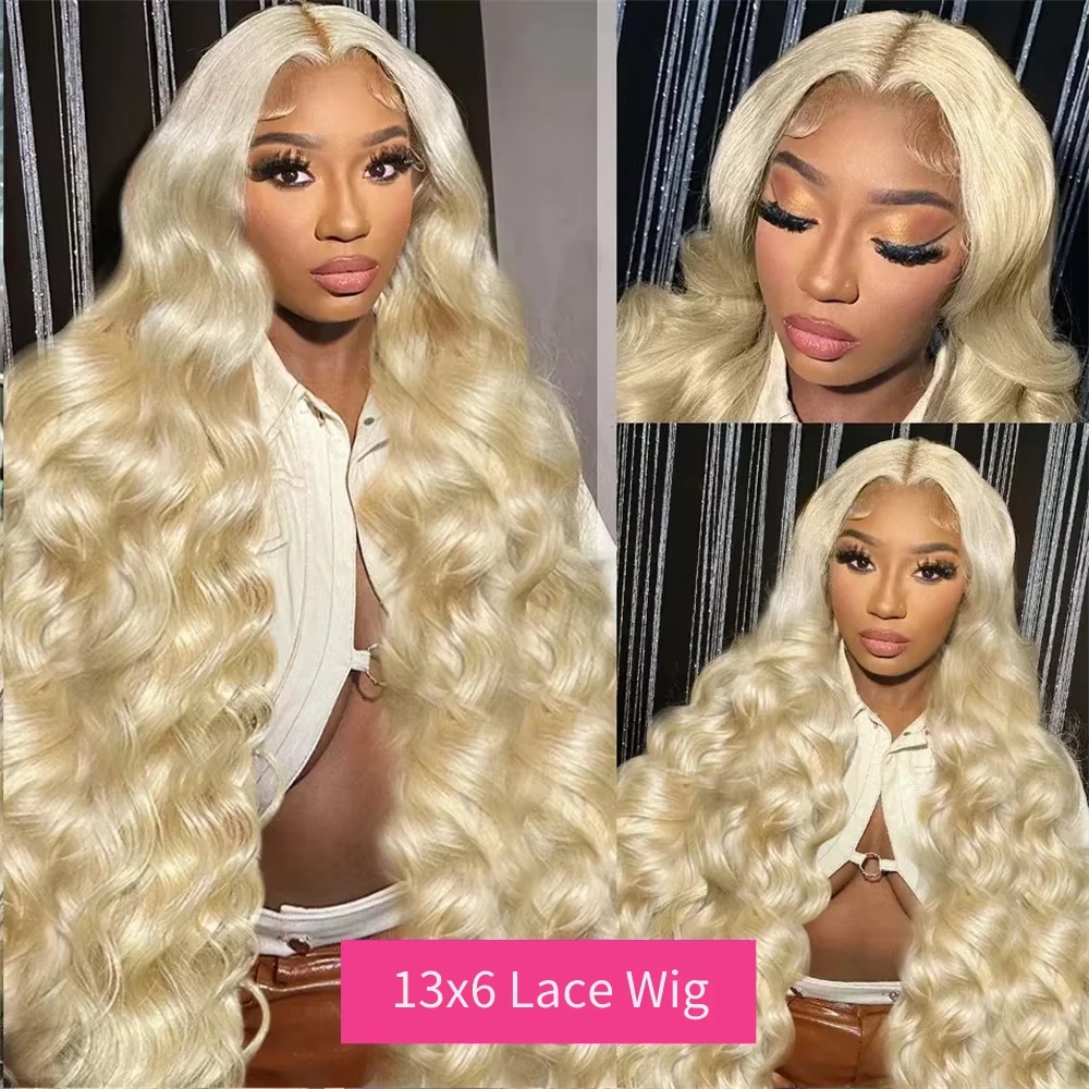 Peluca con frente de encaje HD - 613 Blonde Body Wave Lace Front Wig reseña y precio