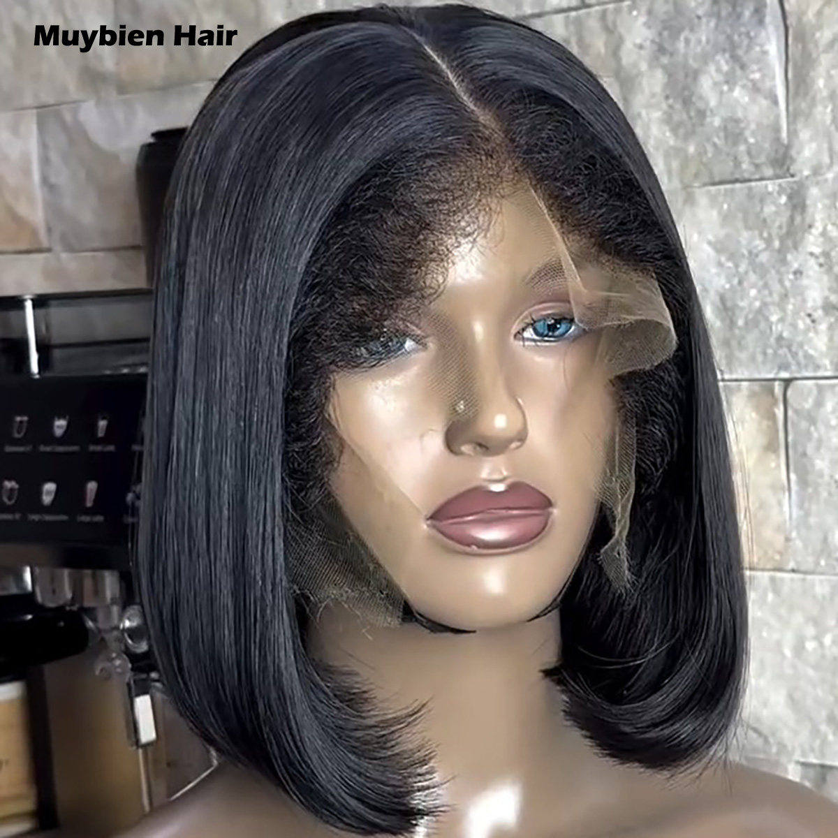 Peluca Bob de Cabello Humano 1 - Glueless Wear And Go Human Hair Wig reseña y precio