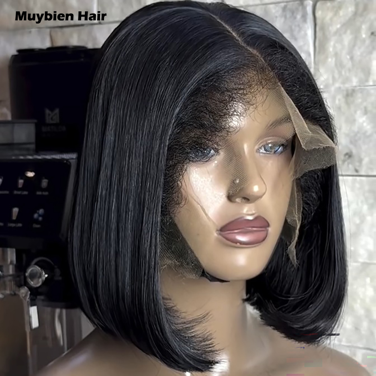Peluca Bob de Cabello Humano 1 - Glueless Wear And Go Human Hair Wig reseña y precio