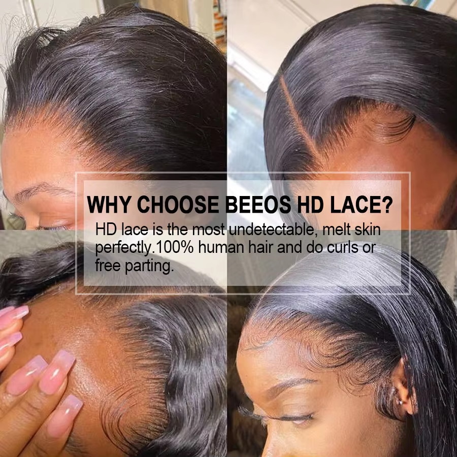 Pelucas de cabello humano con  - Hd Lace Frontal Wig Human Hair Pre Plucked reseña y precio