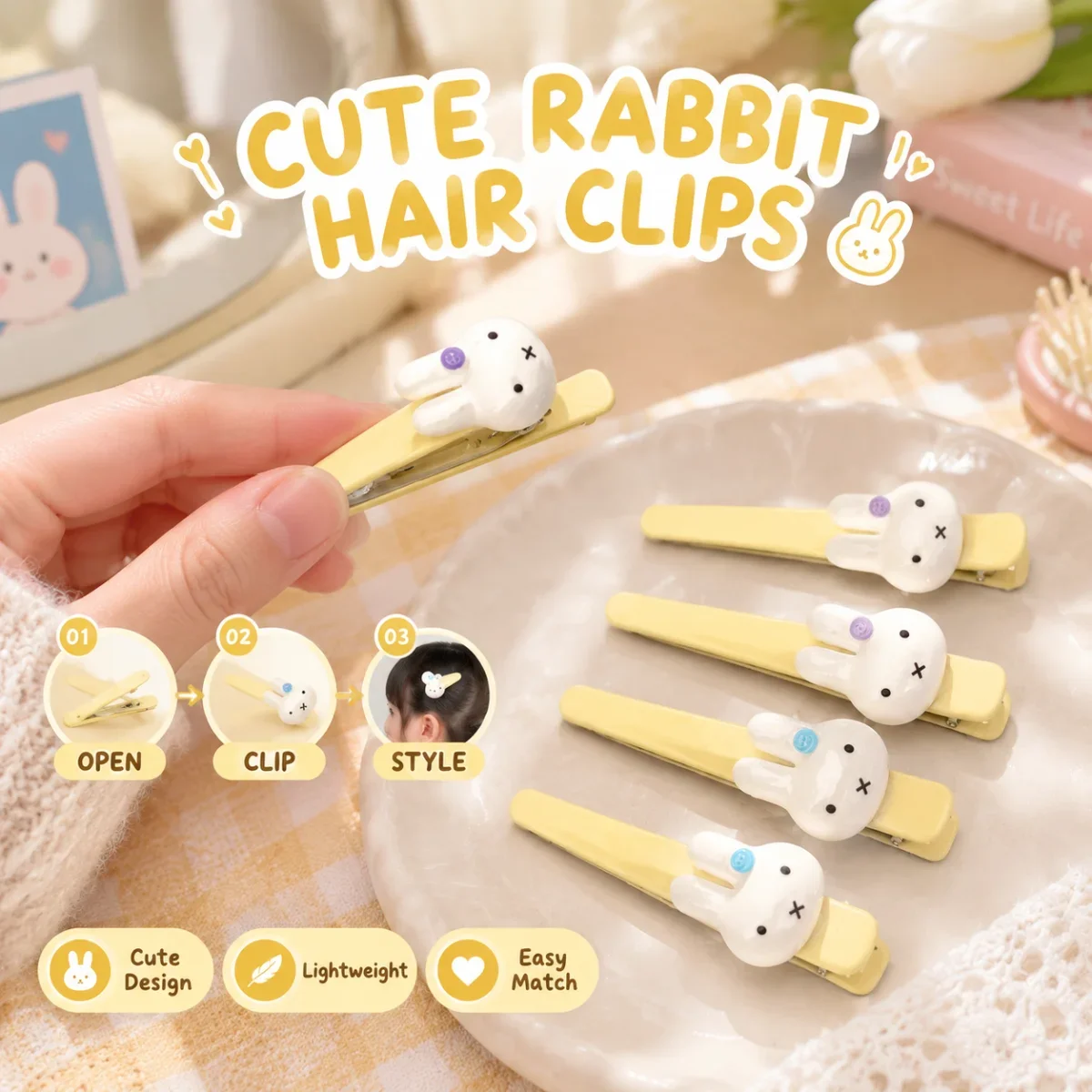 Pinza para el pelo con flecos  - Hair Bundles reseña y precio