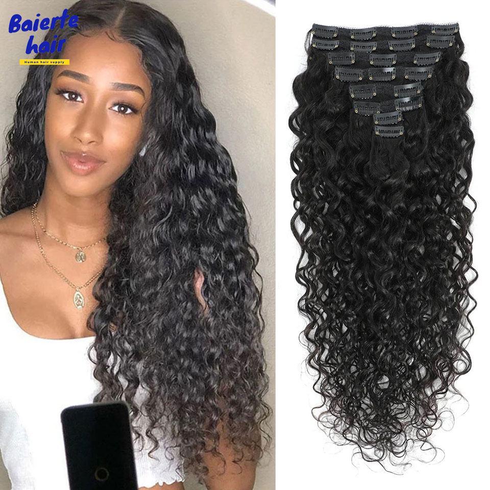 Extensiones de Cabello Humano  - Seamless Clip In Hair Extensions Human Hair reseña y precio