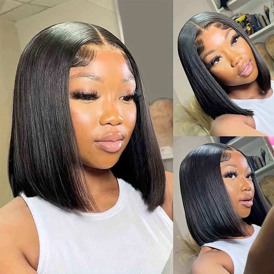Peluca Bob de cabello humano,  - Glueless Wear And Go Human Hair Wig reseña y precio