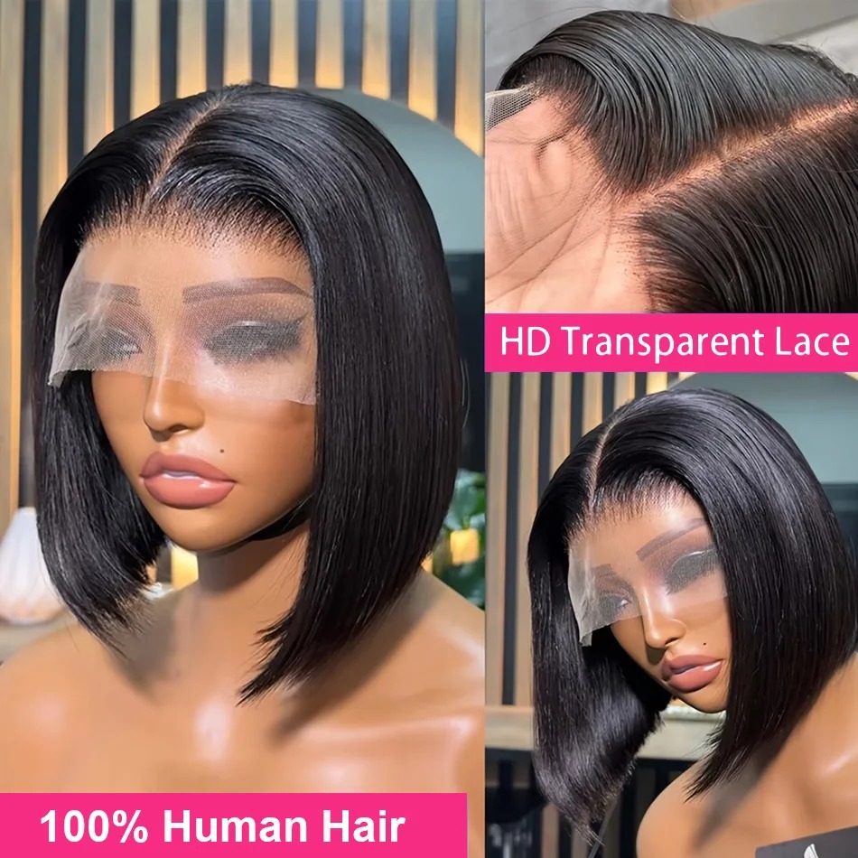 Peluca Bob de cabello humano,  - Glueless Wear And Go Human Hair Wig reseña y precio