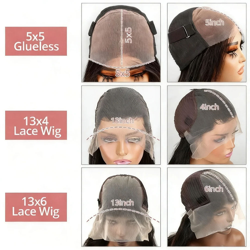 Pelucas frontales de encaje 13 - Pre Parted 13X4 Lace Front Bob Wig reseña y precio