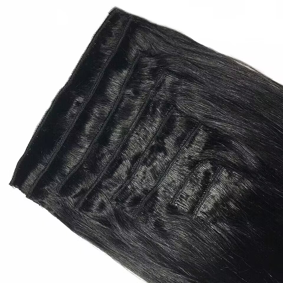 Extensiones de cabello con cli - Invisible Tape In Extensions Real Hair reseña y precio