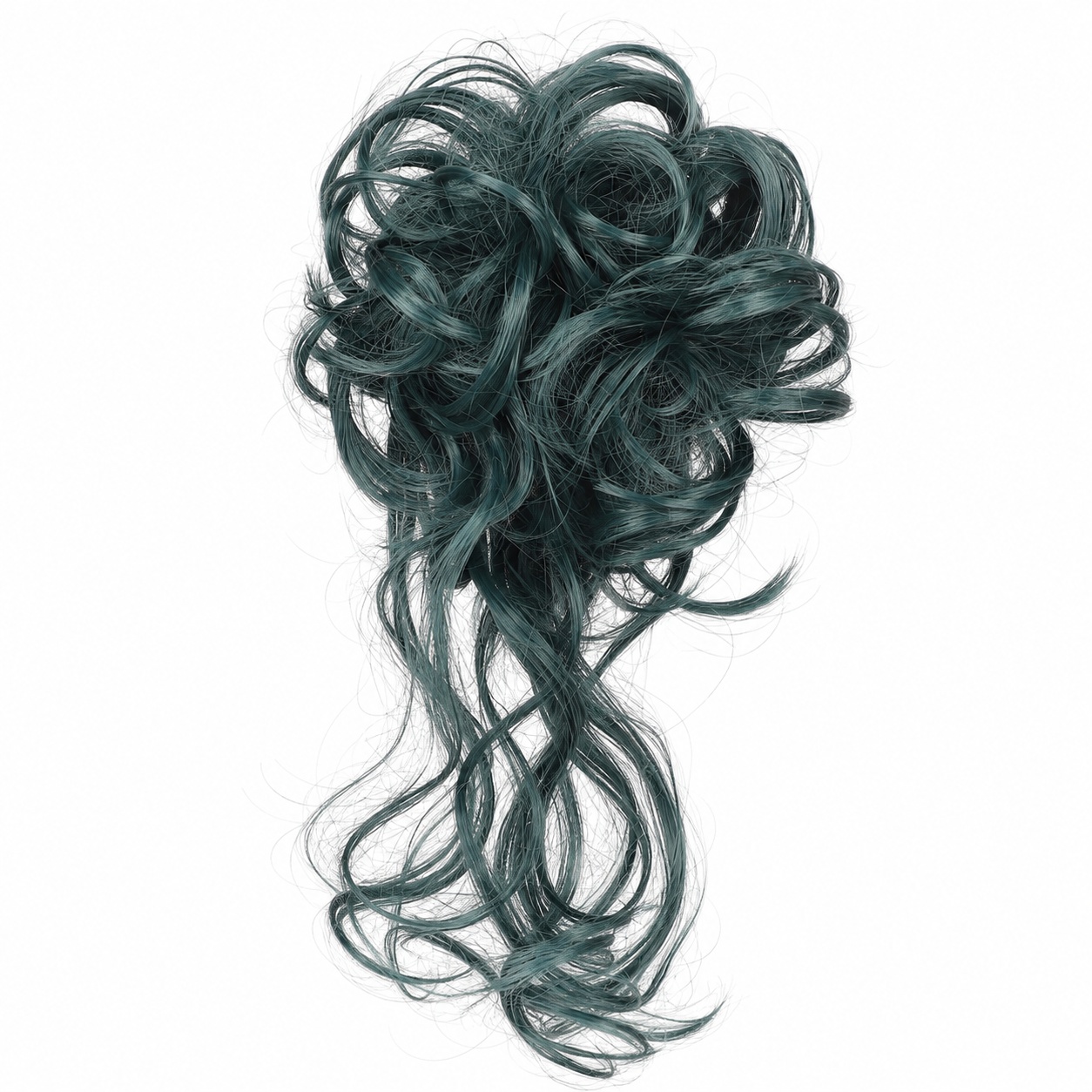 Postizo de pelo rizado con pin - Claw Clip Messy Bun Hair Piece reseña y precio